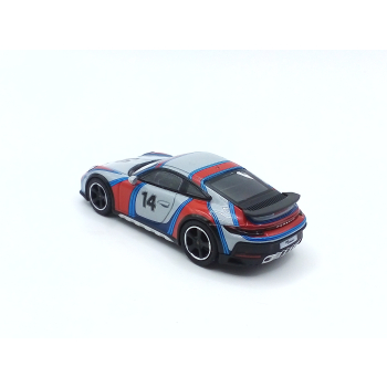 Porsche 911 992 Dakar Ice Gray Mettalic Martini Racing LHD - skala 1:64 - Mini GT
